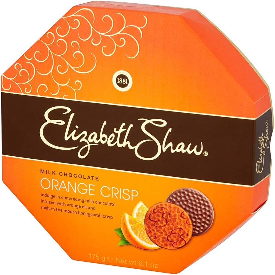Elizabeth Shaw Orange Crisp Chocolate